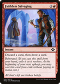 Faithless Salvaging (MH2-122) - Modern Horizons 2 Foil