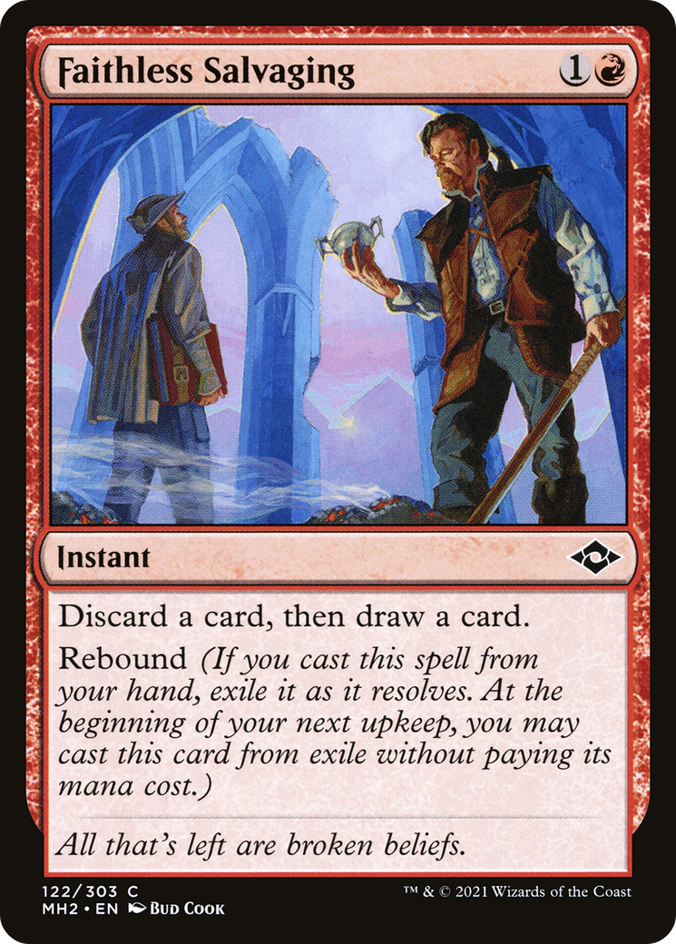 Faithless Salvaging (MH2-122) - Modern Horizons 2 Foil