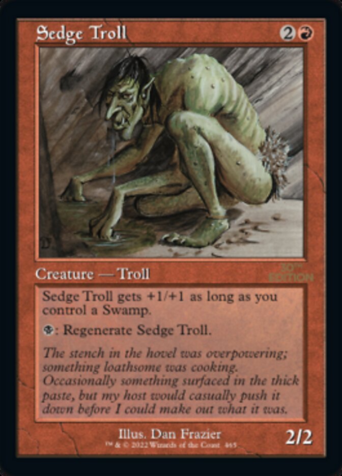 Sedge Troll (30A-465) - 30th Anniversary Edition