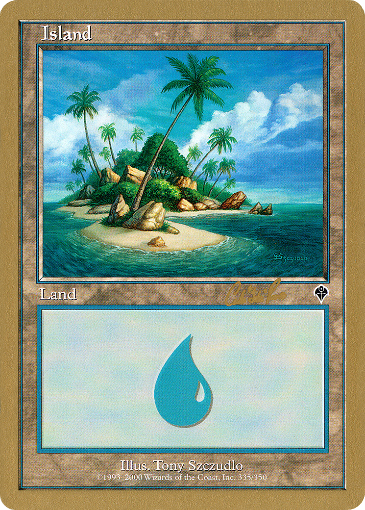 Island (WCD-CR335A) - World Championship Decks 2002