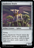 Sandstone Oracle (CMM-406) - Commander Masters Foil