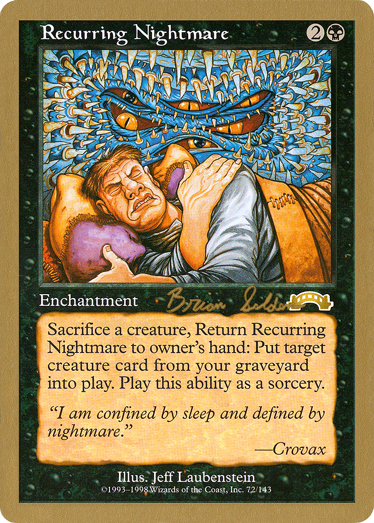 Recurring Nightmare (WCD-BS72) - World Championship Decks 1998
