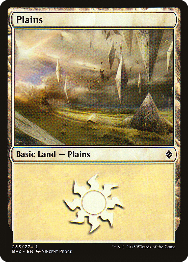 Plains (BFZ-253A) - Battle for Zendikar