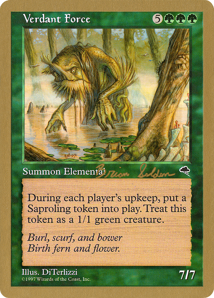 Verdant Force (WCD-BS263) - World Championship Decks 1998