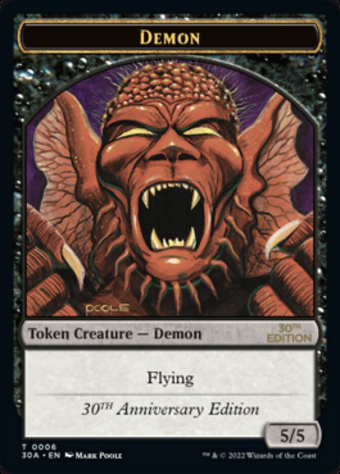 Demon (30A-006) - 30th Anniversary Tokens