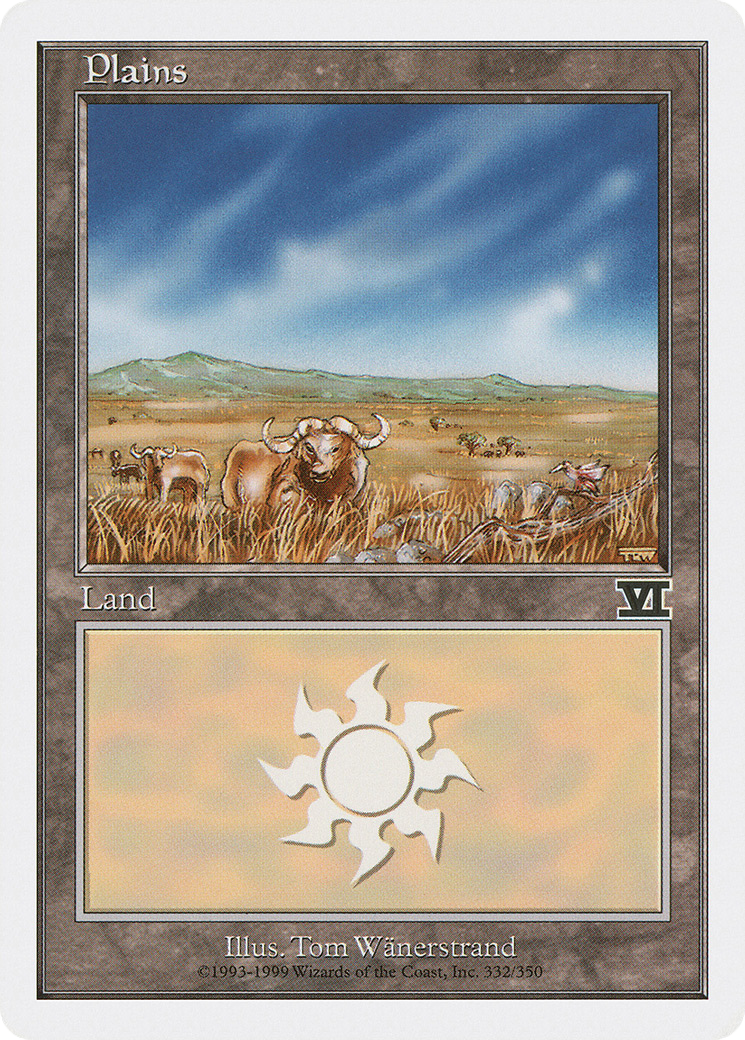 Plains (6ED-332) - Classic Sixth Edition