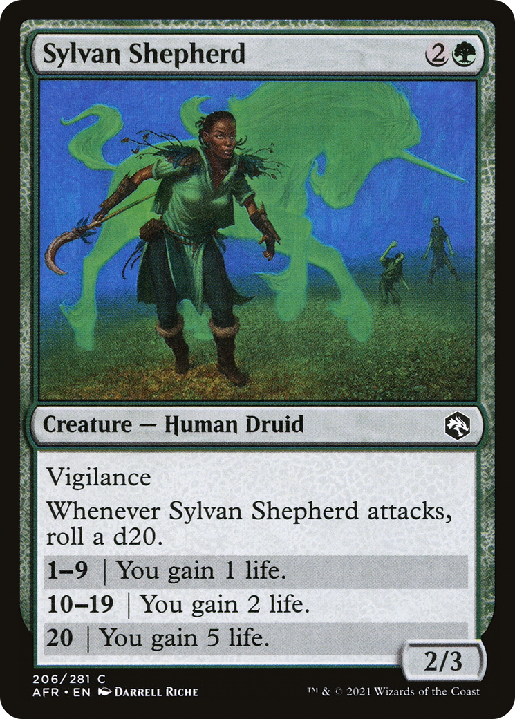 Sylvan Shepherd (AFR-206) - Adventures in the Forgotten Realms Foil
