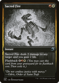 Sacred Fire (DBL-239) - Innistrad: Double Feature Foil