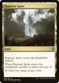 Rupture Spire (CMR-355) - Commander Legends