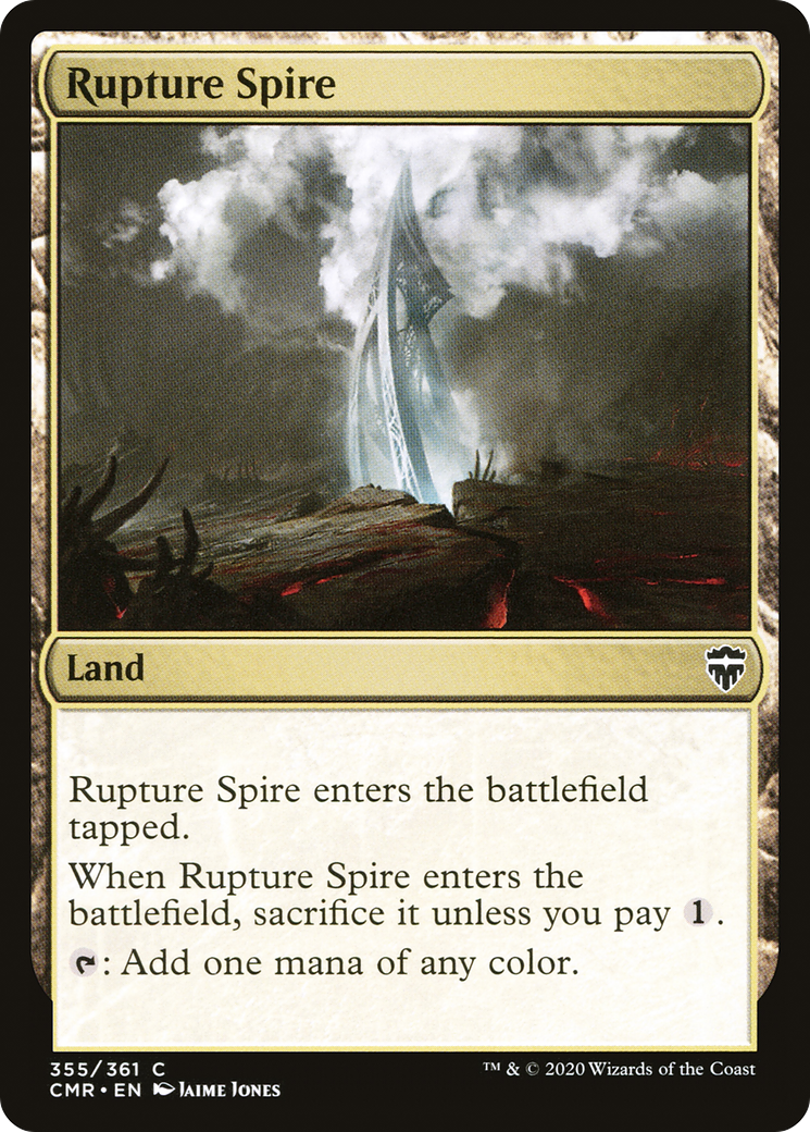 Rupture Spire (CMR-355) - Commander Legends Foil