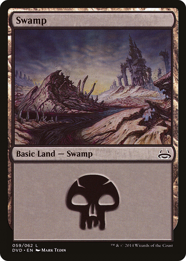 Swamp (DD3-059) - Duel Decks Anthology: Divine vs. Demonic