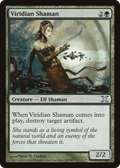 Viridian Shaman (10E-308) - Tenth Edition Foil