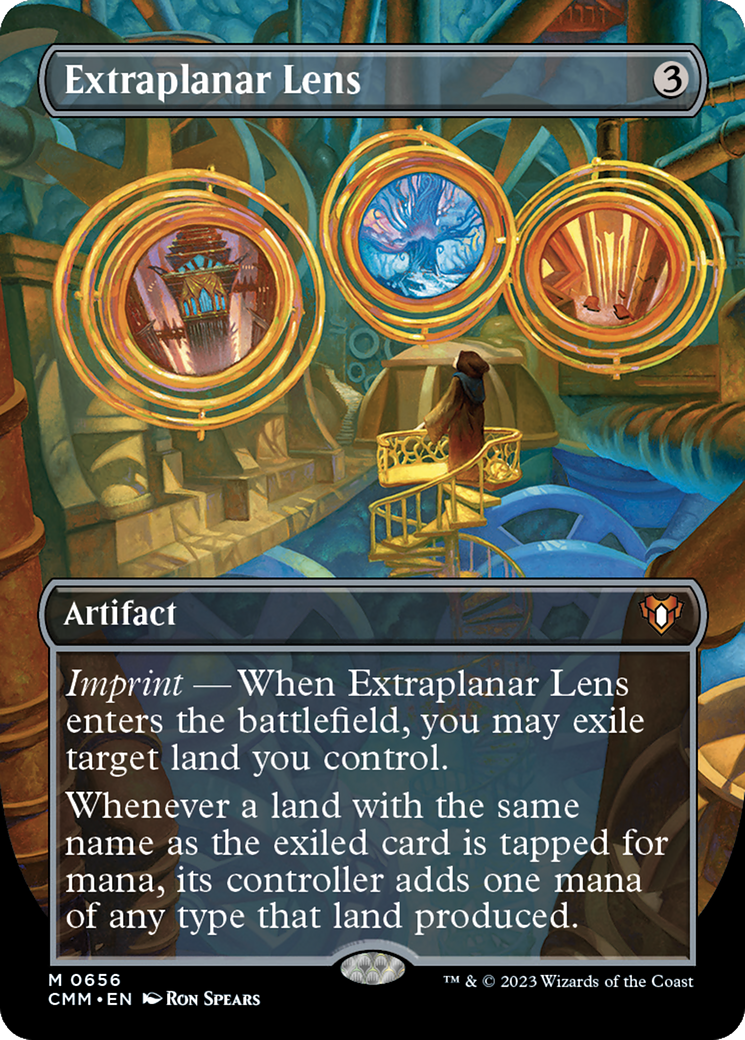 Extraplanar Lens (CMM-656) - Commander Masters (Borderless)