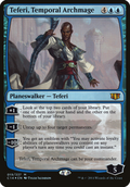 Teferi, Temporal Archmage (OVER-019) - Commander 2014 Oversized Foil