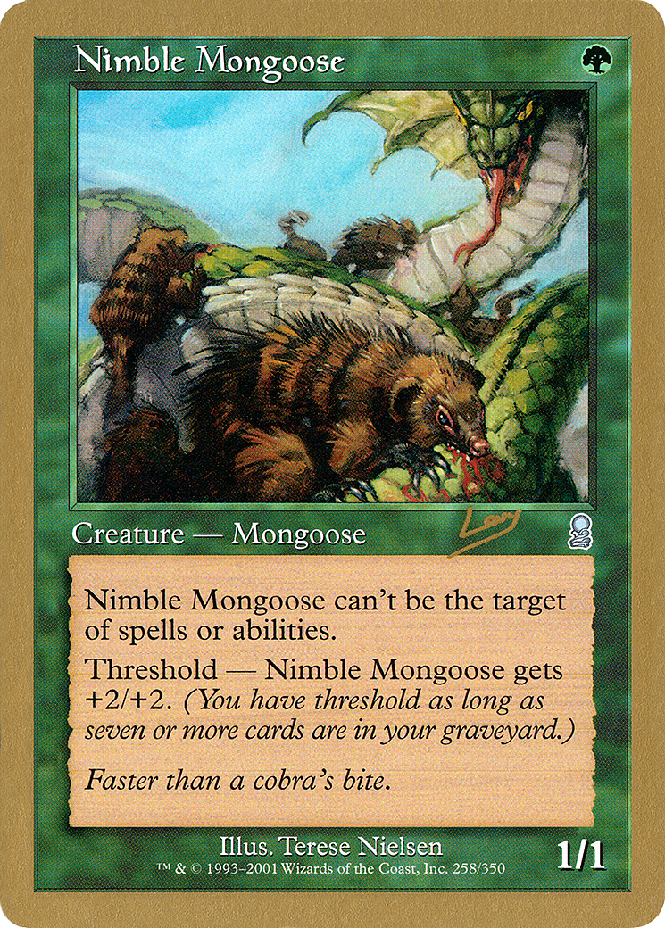 Nimble Mongoose (WCD-RL258) - World Championship Decks 2002
