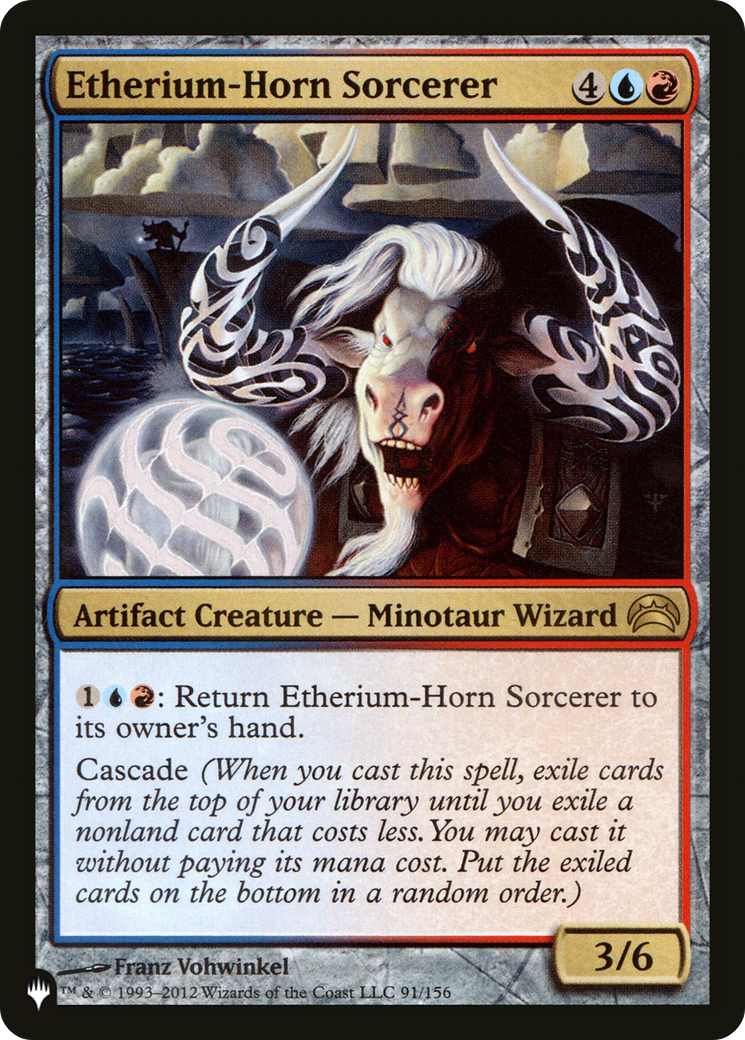 Etherium-Horn Sorcerer (LIST-PC2-91) - The List