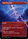 Lightning Bolt (2X2-361) - Double Masters 2022 (Borderless) Foil