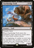 Clackbridge Troll (PPELD-84P) - Throne of Eldraine Promos Foil