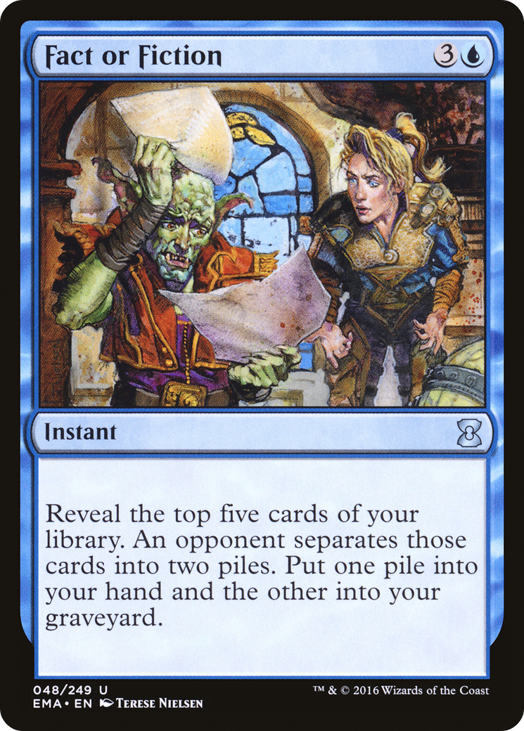 Fact or Fiction (EMA-048) - Eternal Masters Foil