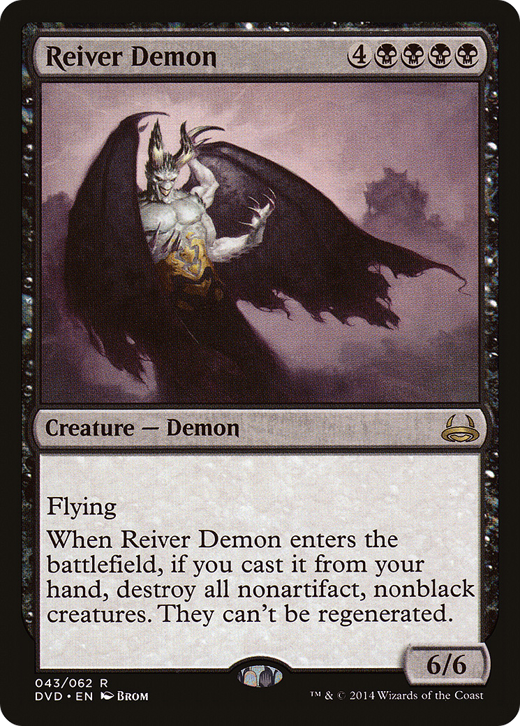 Reiver Demon (DD3-043) - Duel Decks Anthology: Divine vs. Demonic
