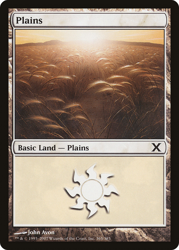 Plains (10E-365) - Tenth Edition