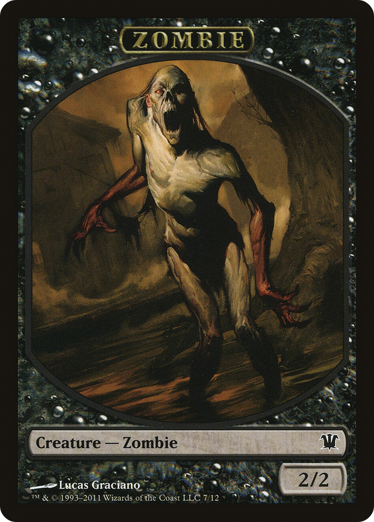 Zombie (ISD-007) - Innistrad Tokens
