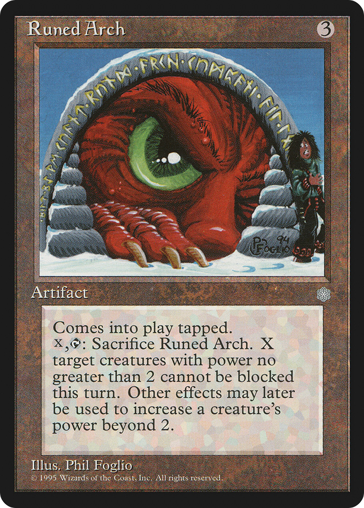 Runed Arch (ICE-334) - Ice Age