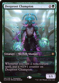 Deeproot Champion (MEDIA-185) - Ixalan Promos Foil