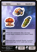 Sticky Kavu Daredevil (UNF-016) - Unfinity Sticker Sheets