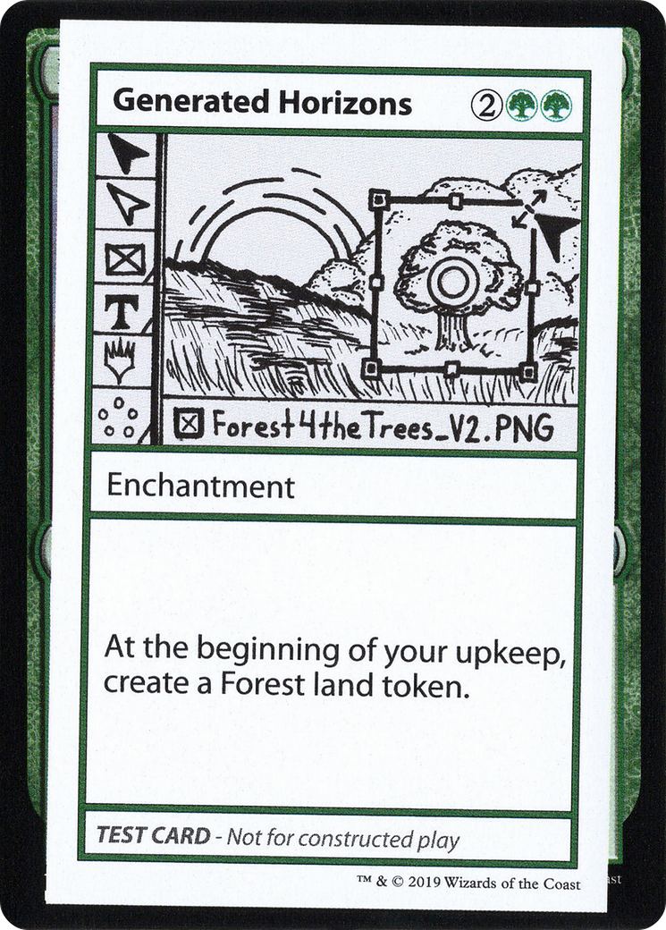 Generated Horizons (CMB1-075) - Mystery Booster Playtest Cards 2021