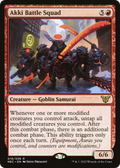 Akki Battle Squad (NEC-018) - Neon Dynasty Commander