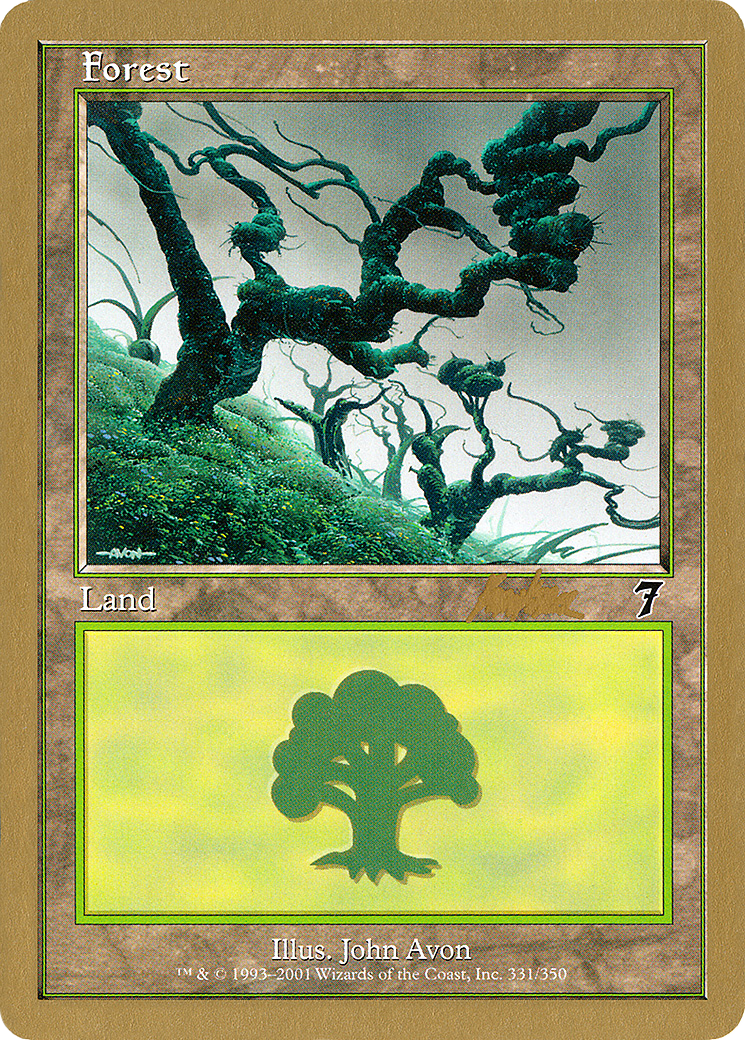 Forest (WCD-BK331) - World Championship Decks 2002
