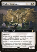 Wall of Mourning (MIC-048) - Midnight Hunt Commander: (Extended Art)