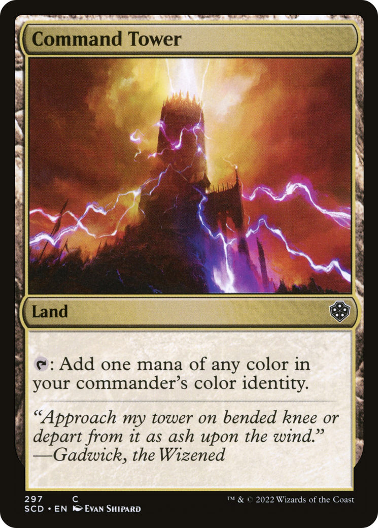 Command Tower (SCD-297) - Starter Commander Decks