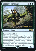 Garruk's Harbinger (PRE-185S) - Core Set 2021 Promos Foil