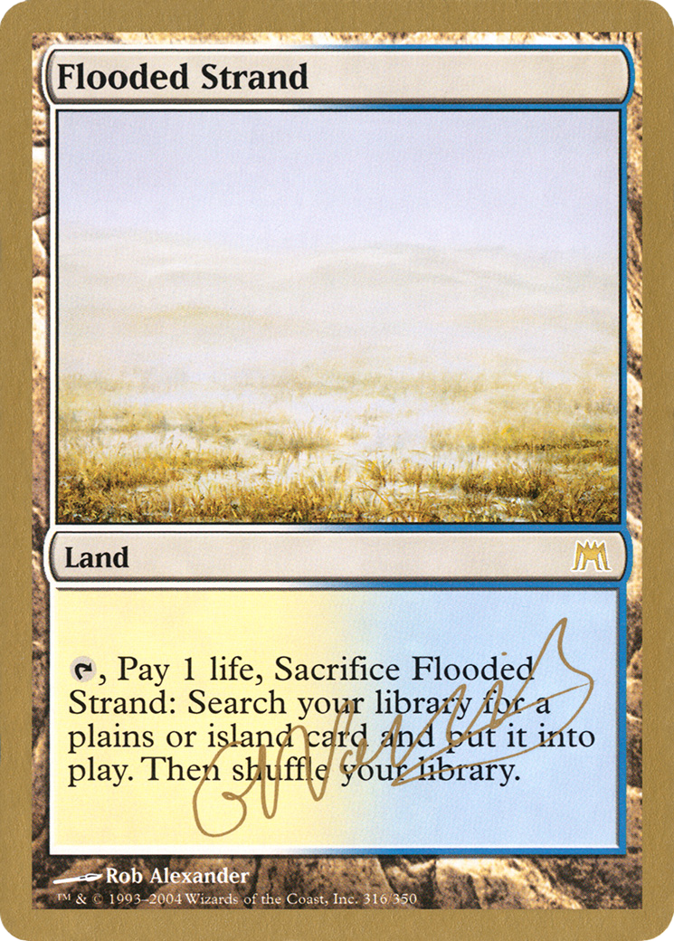Flooded Strand (WCD-GN316) - World Championship Decks 2004