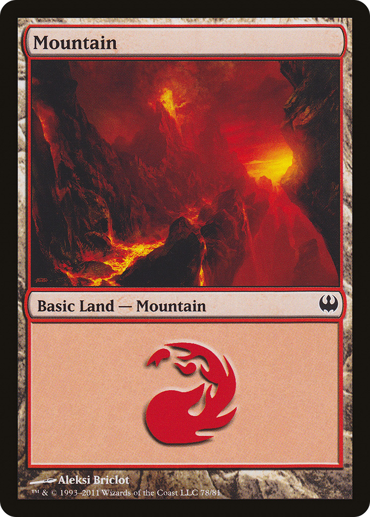 Mountain (DDG-078) - Duel Decks: Knights vs. Dragons