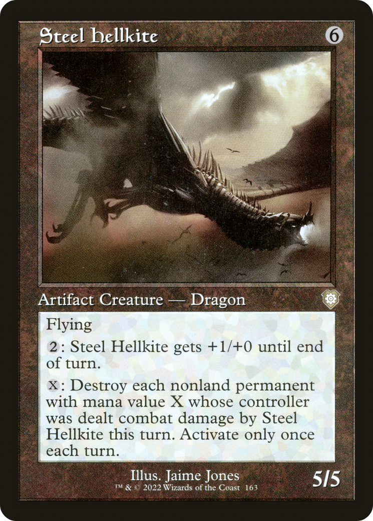 Steel Hellkite (BRC-163) - The Brothers' War Commander