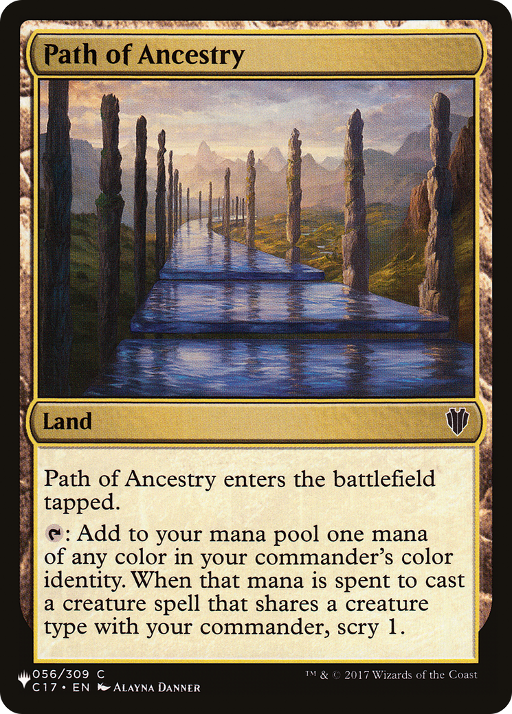 Path of Ancestry (LIST-C17-56) - The List