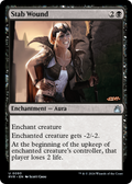 Stab Wound (RVR-093) - Ravnica Remastered Foil