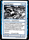 Squidnapper (CMB1-029) - Mystery Booster Playtest Cards 2021