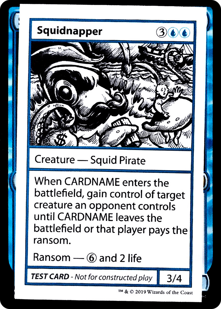 Squidnapper (CMB1-029) - Mystery Booster Playtest Cards 2021