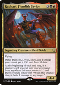 Raphael, Fiendish Savior (CLB-292) - Commander Legends: Battle for Baldur's Gate Foil