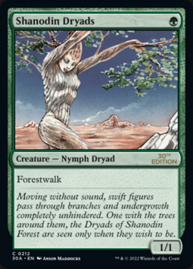 Shanodin Dryads (30A-212) - 30th Anniversary Edition