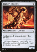 Foundry Inspector (CMR-310) - Commander Legends