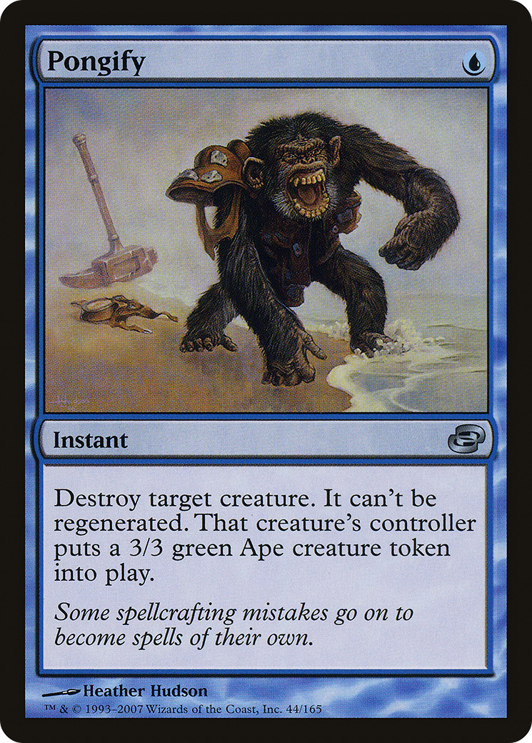 Pongify (PLC-044) - Planar Chaos Foil