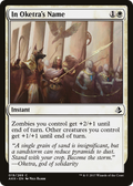 In Oketra's Name (AKH-019) - Amonkhet Foil