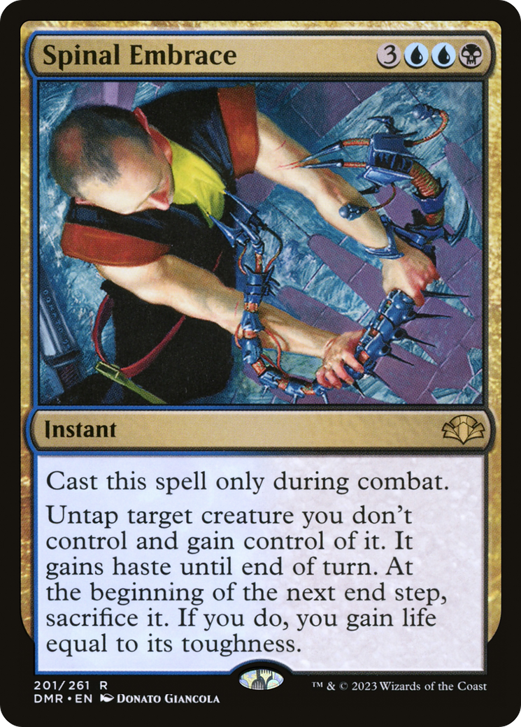 Spinal Embrace (DMR-201) - Dominaria Remastered Foil