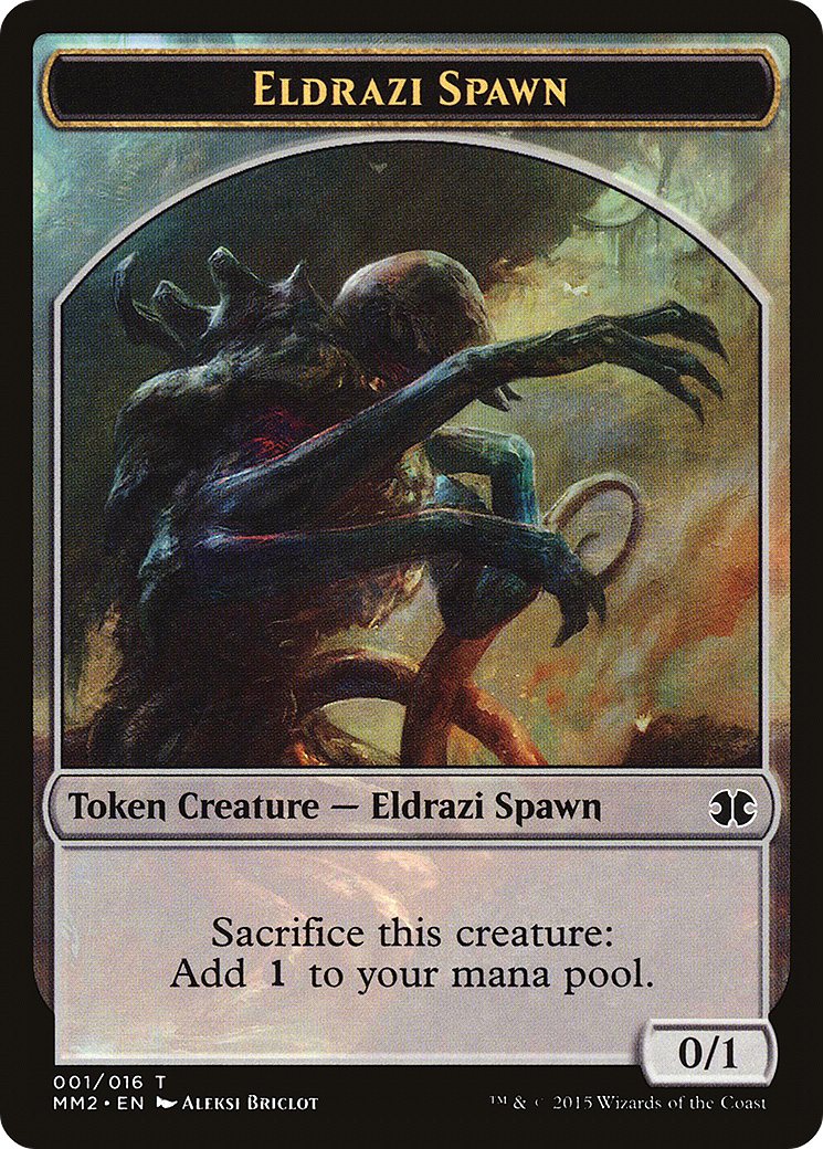 Eldrazi Spawn (MM2-001) - Modern Masters 2015 Tokens