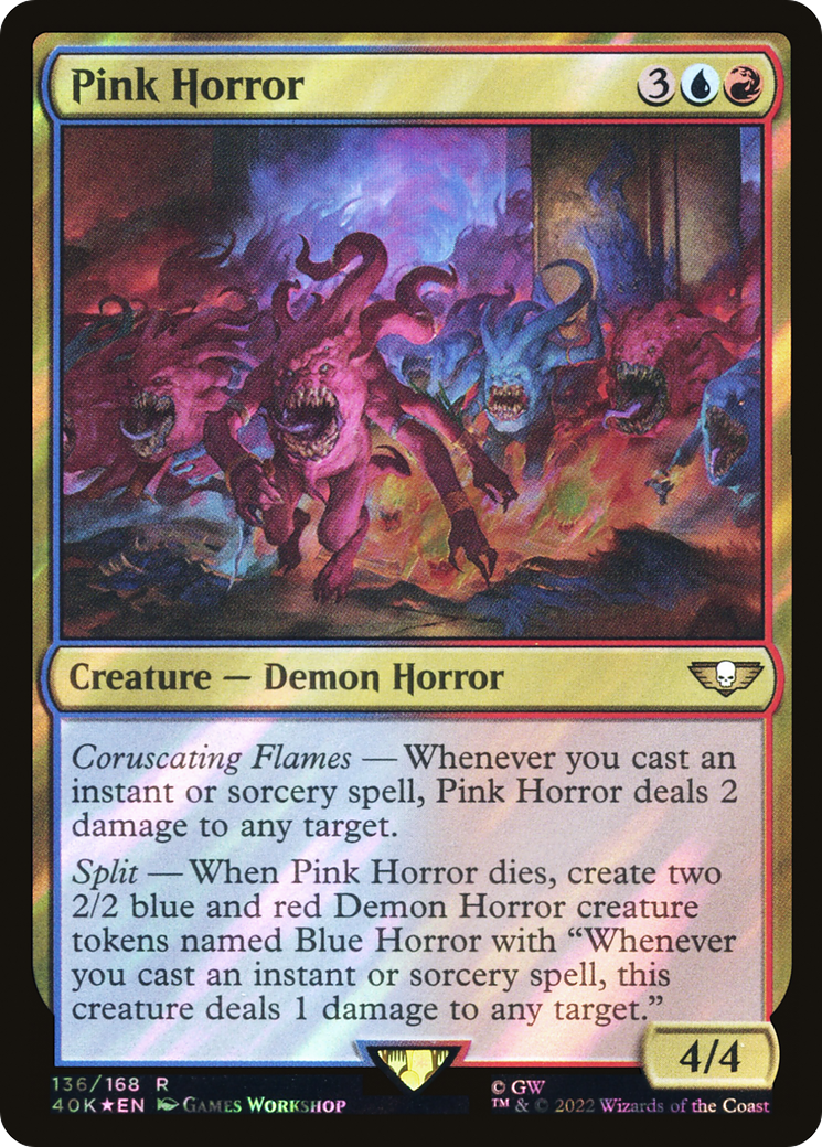 Pink Horror (40K-136★) - Warhammer 40,000 Commander Foil